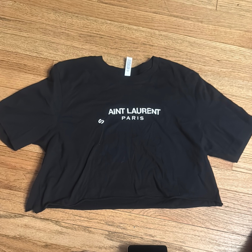 Bella Canvas Black Crop Top